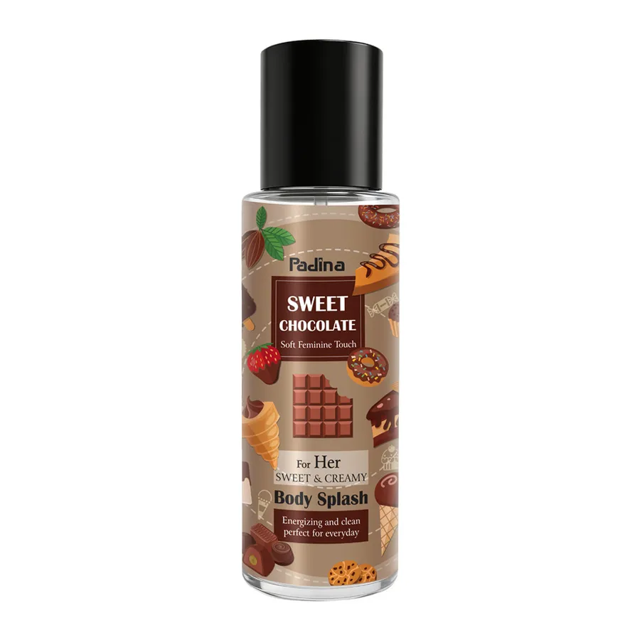 بادی اسپلش پادینا رایحه SWEET CHOCOLATE مخصوص بانوان